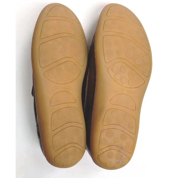 Born Men's Eberhard Venetian Loafer Slip On Brown Leather Driving Shoe 11.5 - Picture 6 of 11